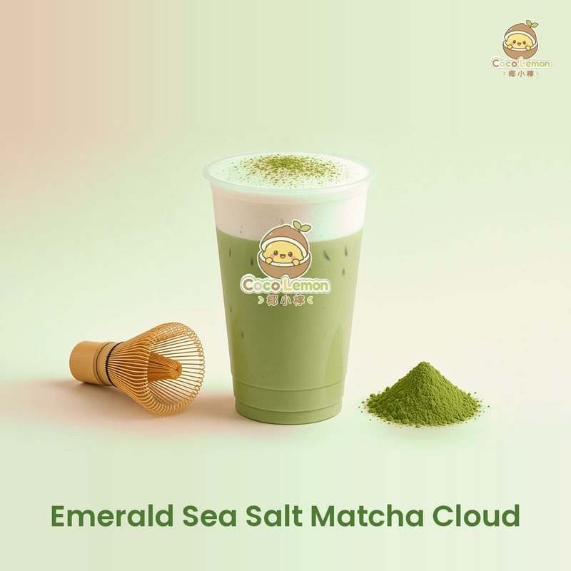 Emerald Sea Salt Matcha Cloud